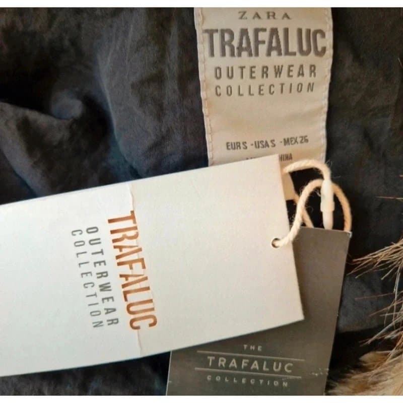 Zara Zara Trafaluc faux fur sleeveless gilet body warmer UK size S small brand new with tags