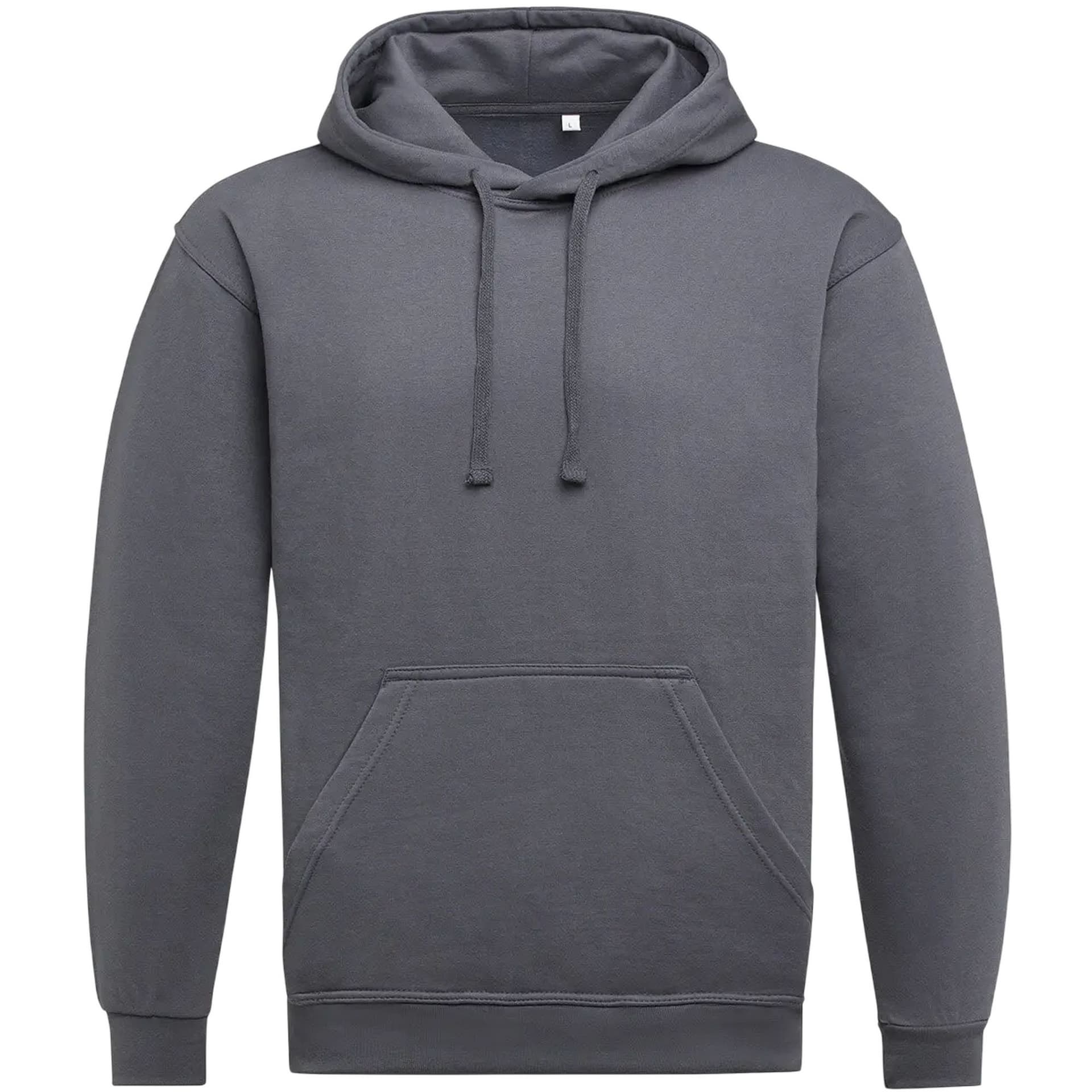 SG SG Men's Plain Hoodie in Dark Grey
