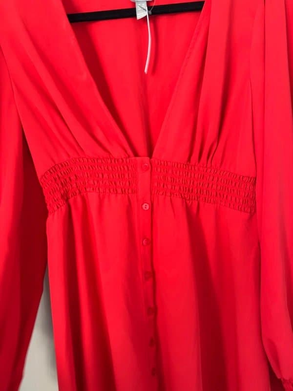 ASOS ASOS Red plunge dress