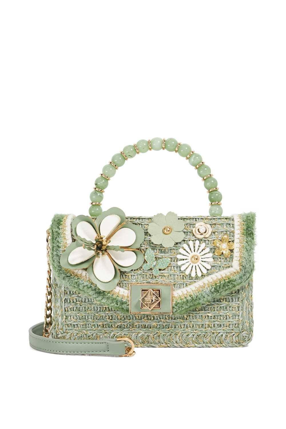 Dune London Dune London Women's 'Blooms' Bag in Green - 1