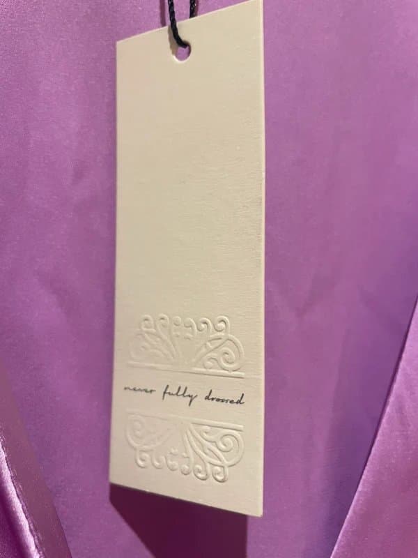 Never Fully Dressed Silk wrap tie dress