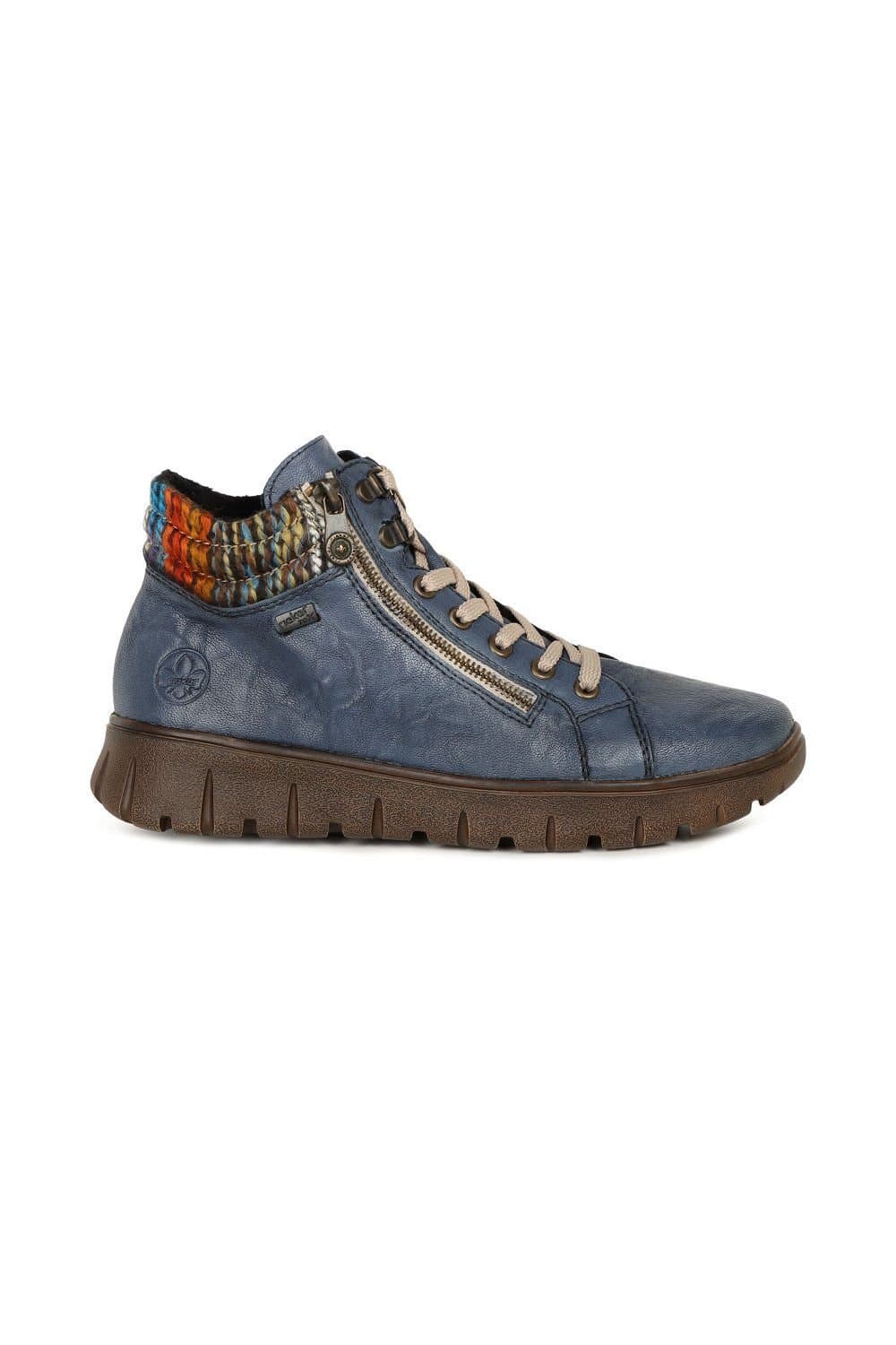 Rieker Rieker Women's 'Oxbridge' Ankle Boots in Blue