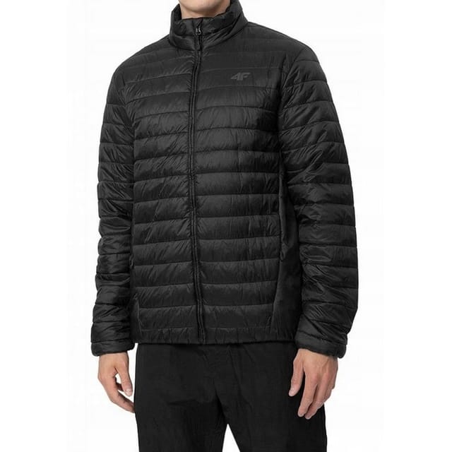 4F 4F Men's M084 Padded Jacket in Black - 3