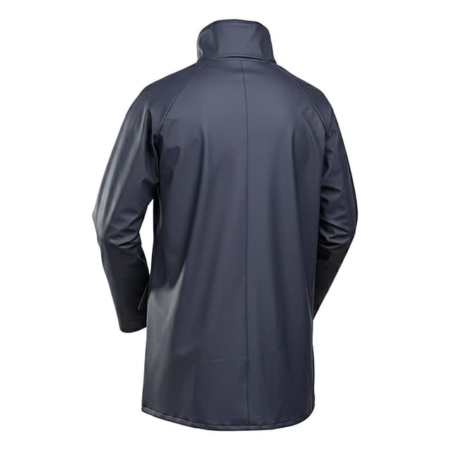 Flexothane Flexothane Men's Classic Dortmund Coat in Navy - 2