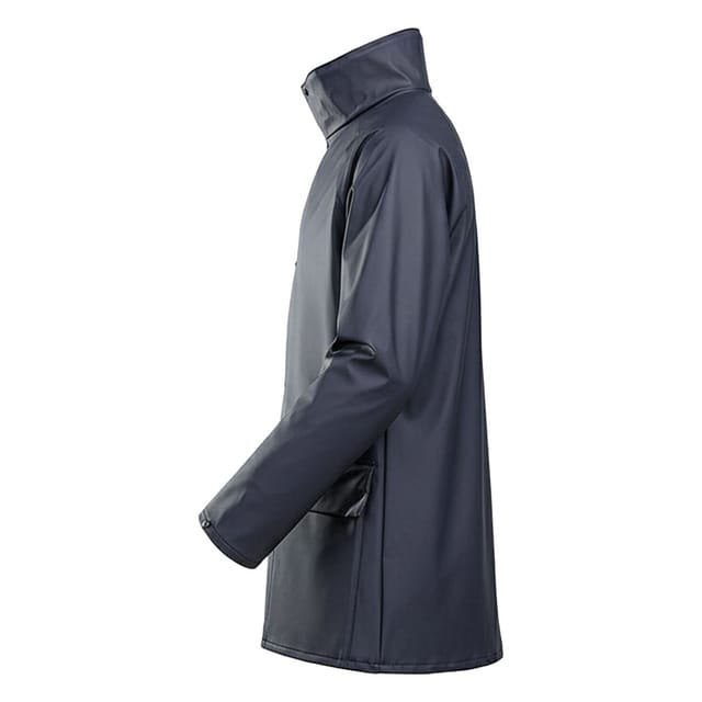 Flexothane Flexothane Men's Classic Dortmund Coat in Navy - 3