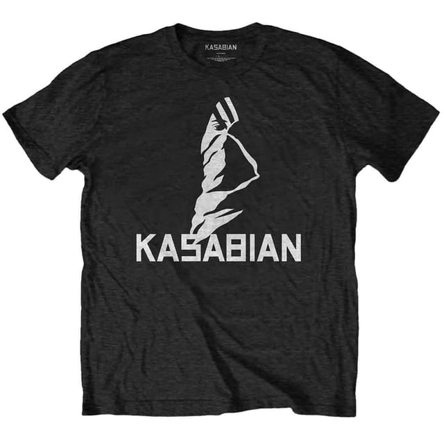 Kasabian Kasabian Men's Ultra Face 2004 Tour Cotton T-Shirt in Black - 2