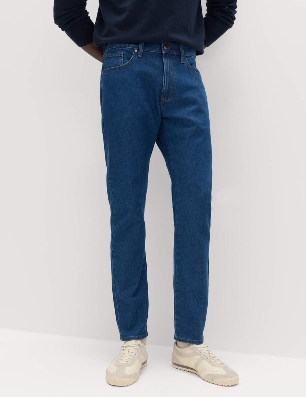 Marks & Spencer M&S Slim Fit Stretch Jeans Medium Blue