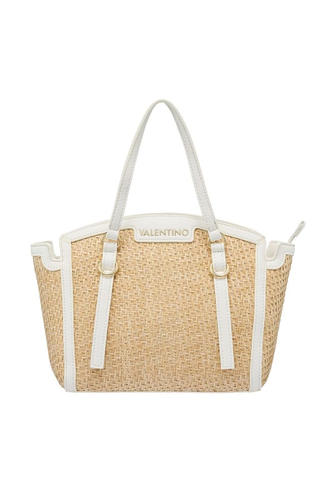 Valentino Bags Valentino Bags Women's Demetra Woven Shopper Natural - 2