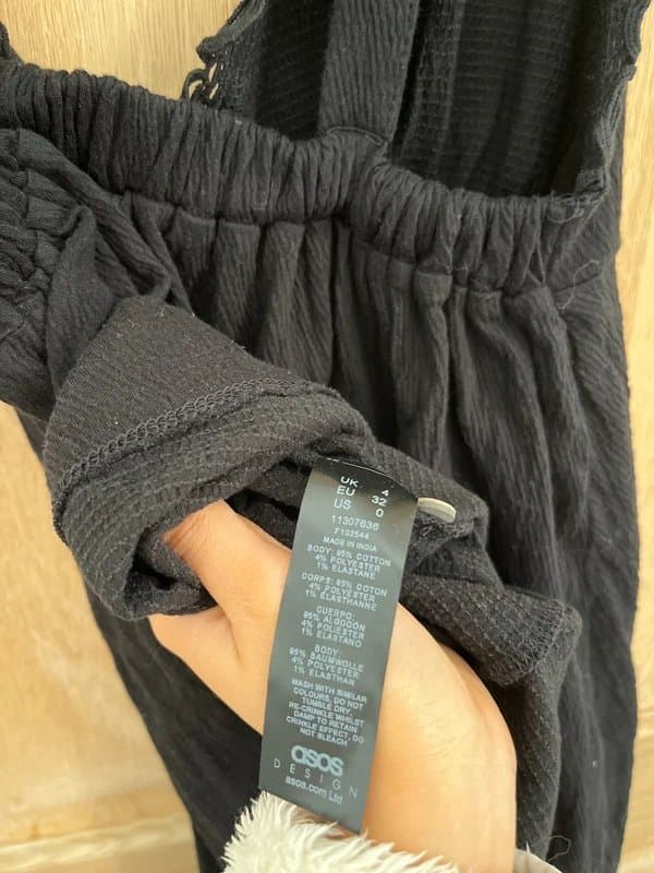ASOS Design asos design playsuit brand new black