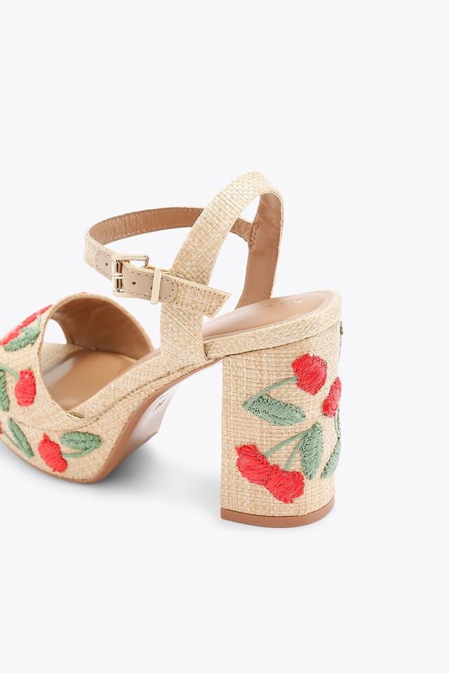KG Kurt Geiger KG Kurt Geiger Women's 'Fleur Platform' Heels in Beige - 3