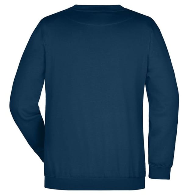 James and Nicholson James and Nicholson Men's Heavy Sweatshirt in Duck Egg Blue - 2