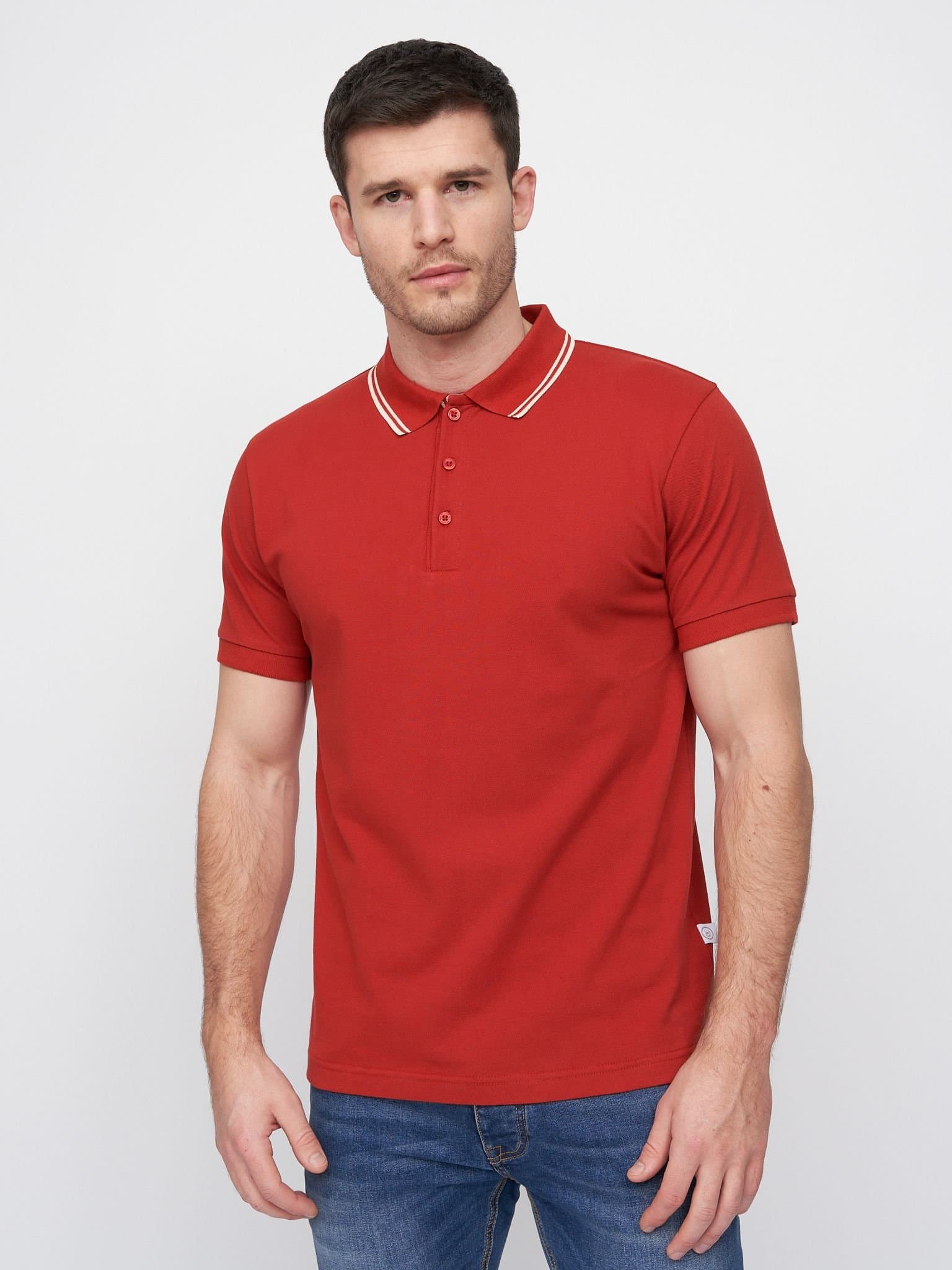 Duck&Cover Duck&Cover Men's Samtrase Polo in Red