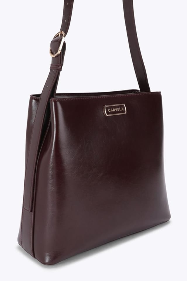 Carvela Carvela Women's 'Cosma Shoulder Bag' in Dark Red - 2