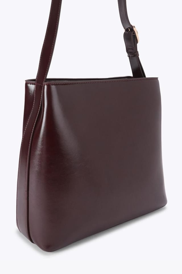 Carvela Carvela Women's 'Cosma Shoulder Bag' in Dark Red - 3