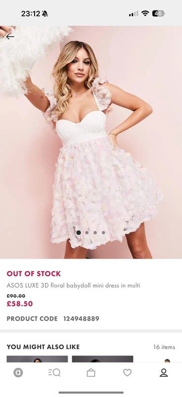 ASOS ASOS Luxe party dress
