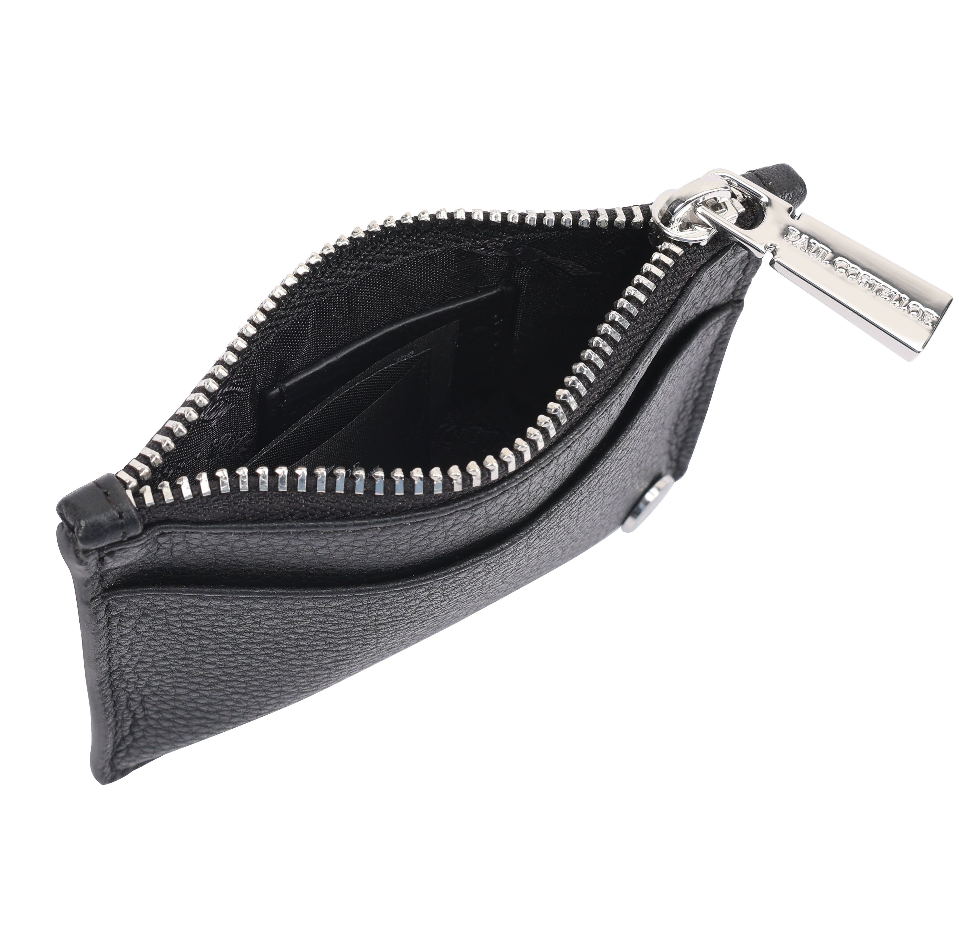 Paul Costelloe Paul Costelloe Men's Arlo Leather Wallet in Black - 4