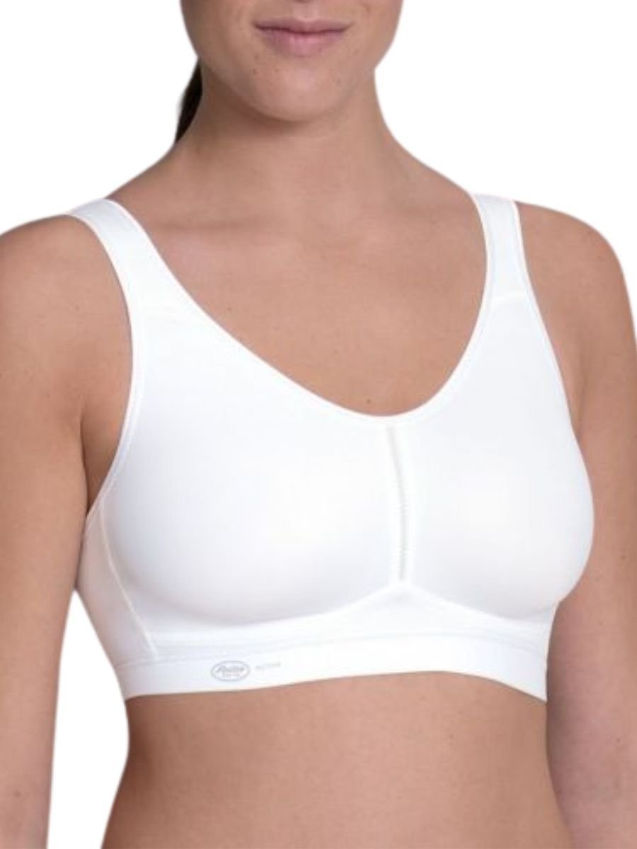 Anita Anita Women's Light & Firm Sports Bra in White - 3