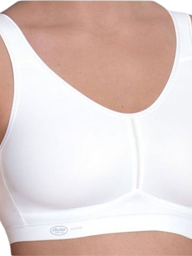 Anita Anita Women's Light & Firm Sports Bra in White - 3