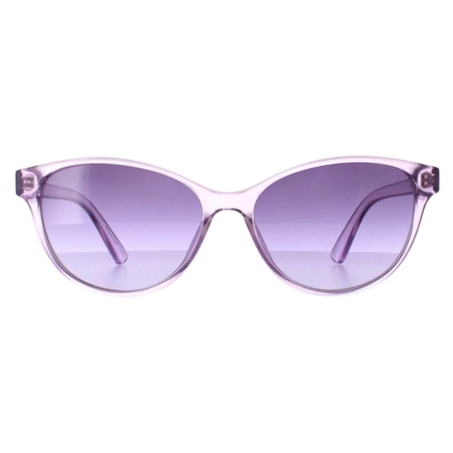 Calvin Klein CALVIN KLEIN Women's Cat Eye Crystal Lilac Purple Gradient CK20517S in Clear - 2