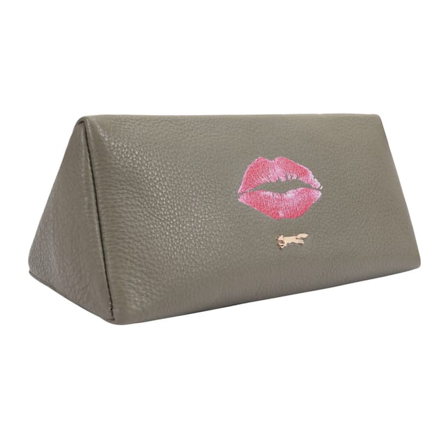 Paul Costelloe Paul Costelloe Women's Tullu Leather Pouch in Green - 2