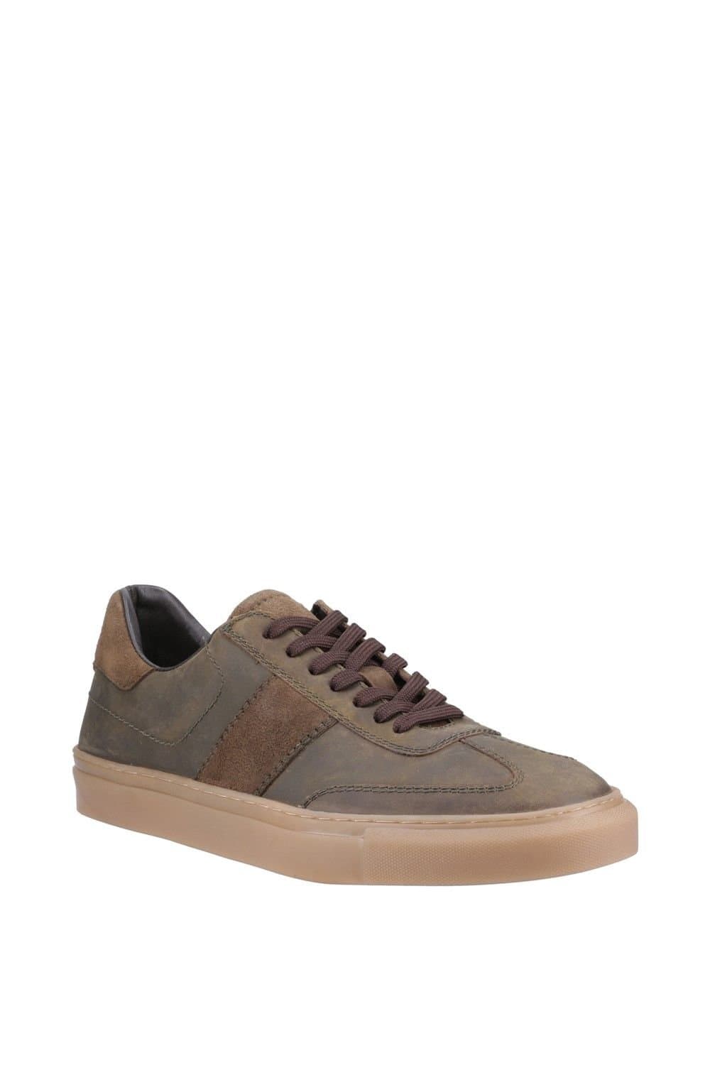 Hush Puppies Hush Puppies Men's Riley Trainer in Khaki