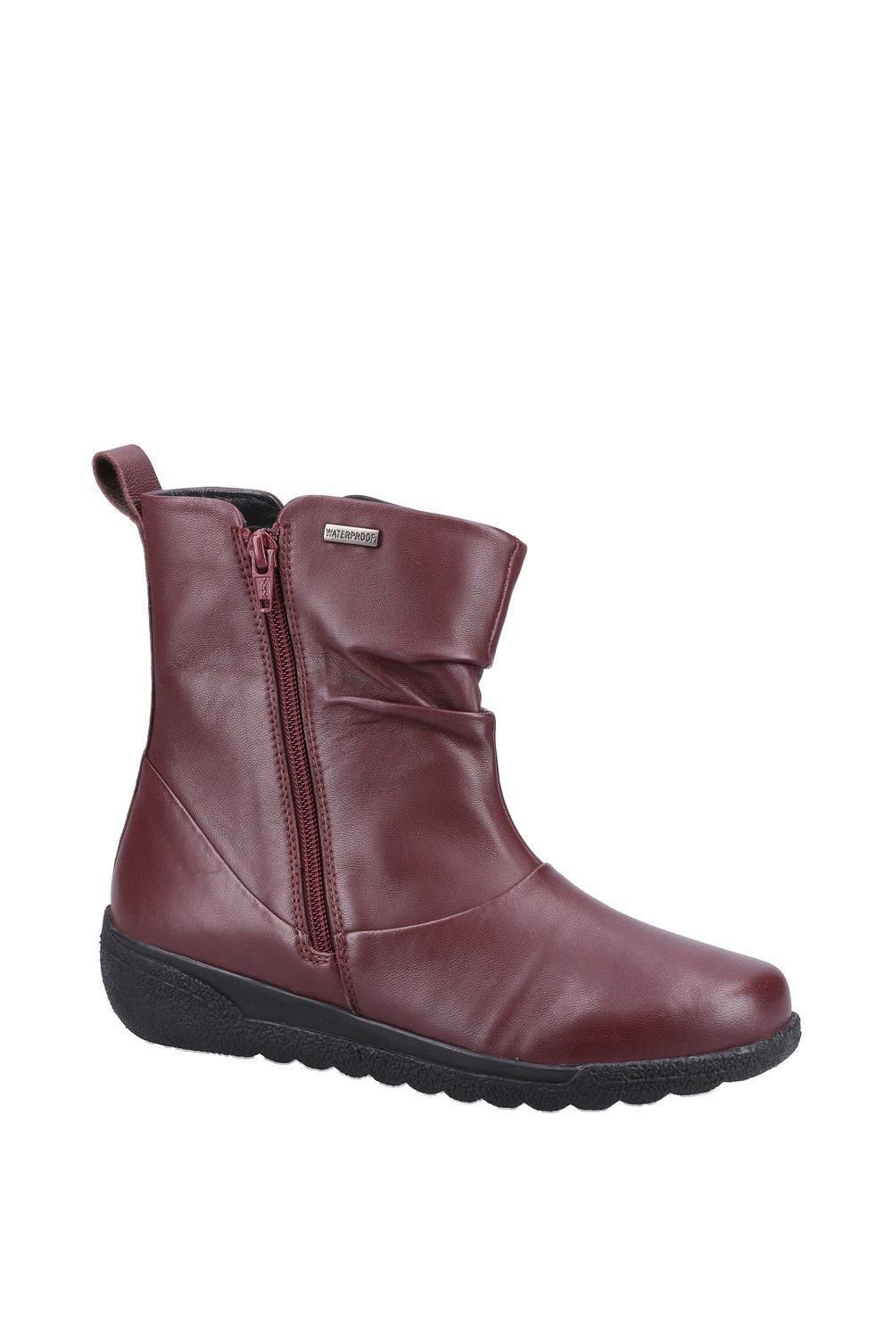 Fleet & Foster Fleet & Foster Women's Brecknock Boots in Burgundy - 2
