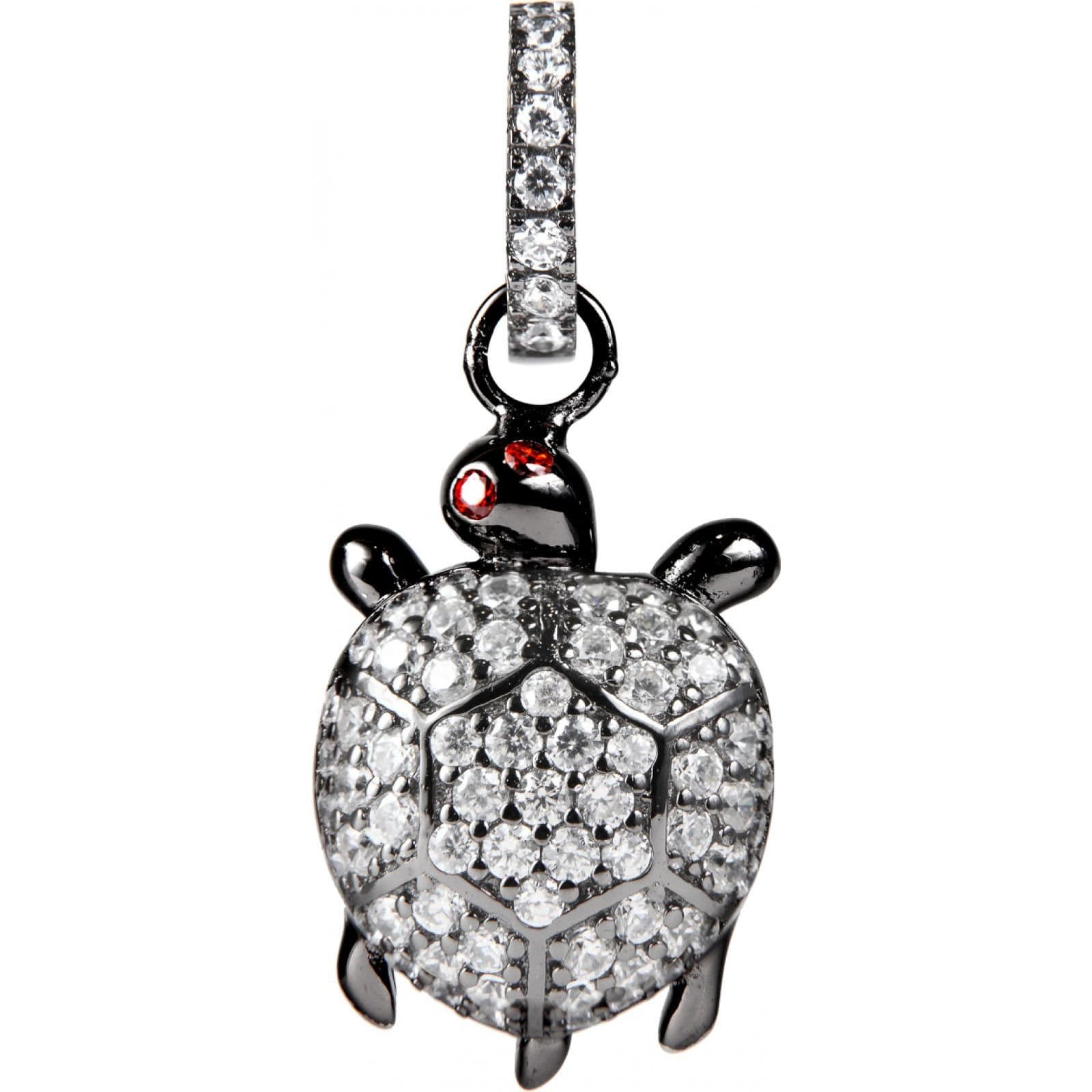 Lancaster Lancaster Women's JLA-PEN-TURTLE-1 Charm in Black