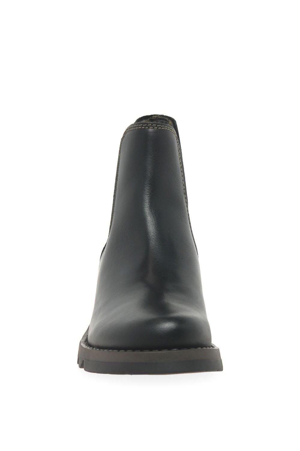 Fly London Fly London Women's 'Salv' Casual Chelsea Boots in Black - 3