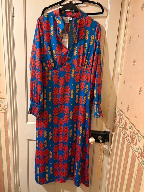 Never Fully Dressed Patterned midi dress Never Fully Dressed size 18