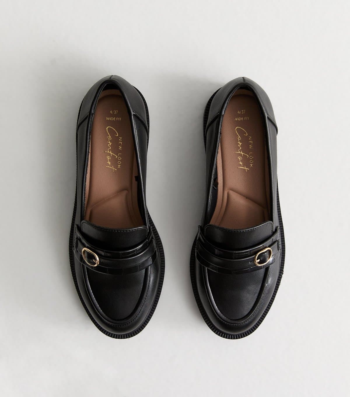 New Look New Look Black Vegan Penny Loafers