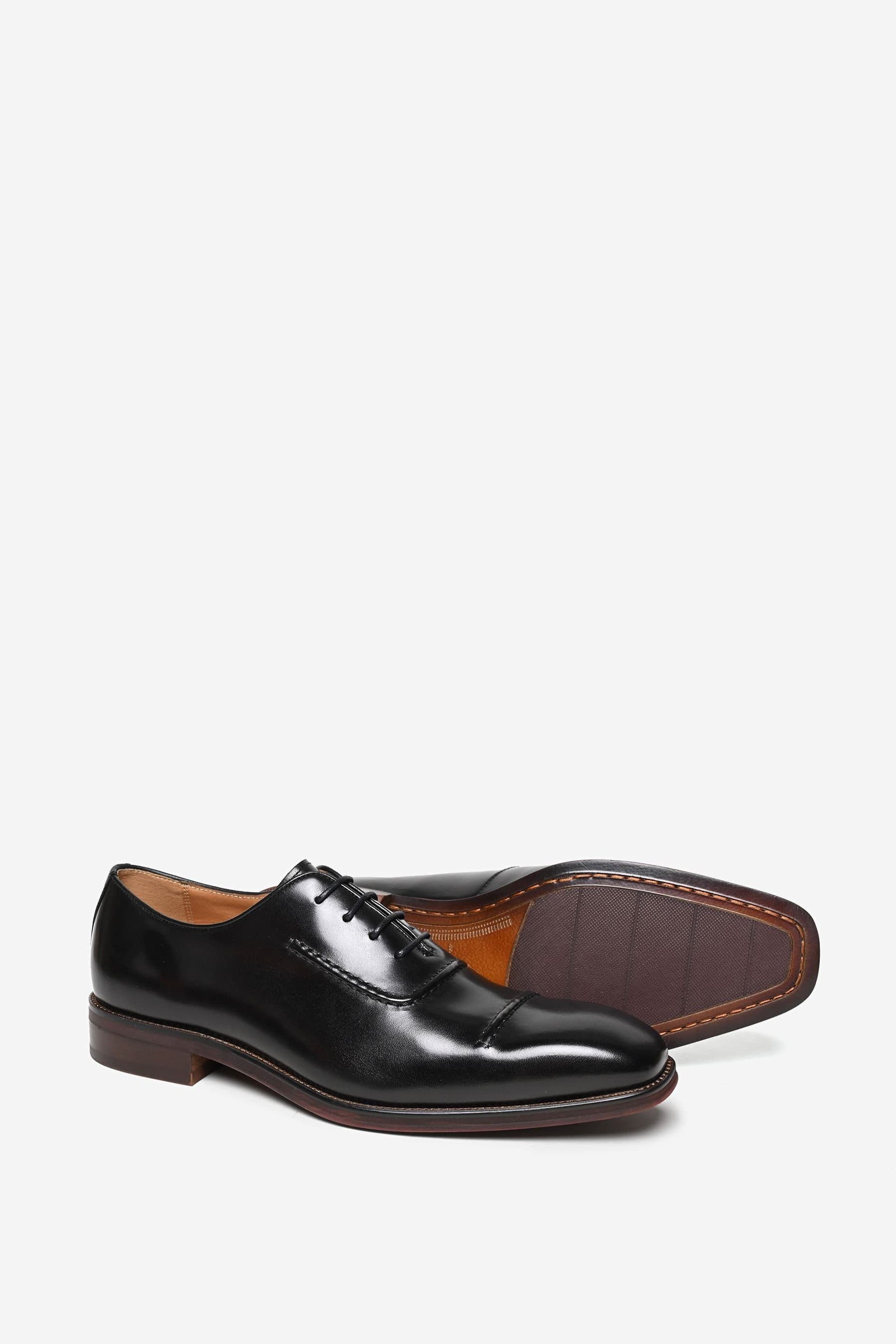 Alexander Pace Alexander Pace Men's 'Ritson' Premium Leather Oxford Shoe in Black