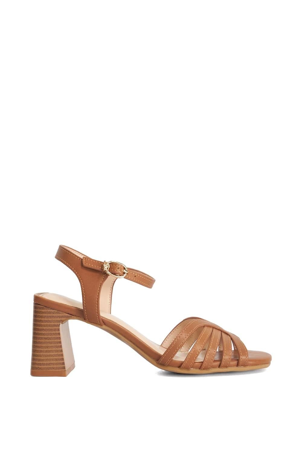 Dune London Dune London Women's 'Jaelle' Leather Sandals in Natural