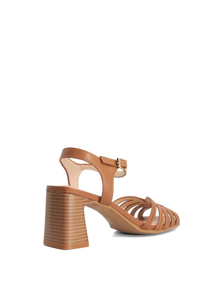 Dune London Dune London Women's 'Jaelle' Leather Sandals in Natural - 3