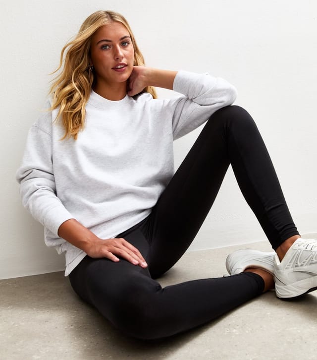 New Look Women's Tall Pack Of 2 Black Stretch Cotton Leggings New Look - 3