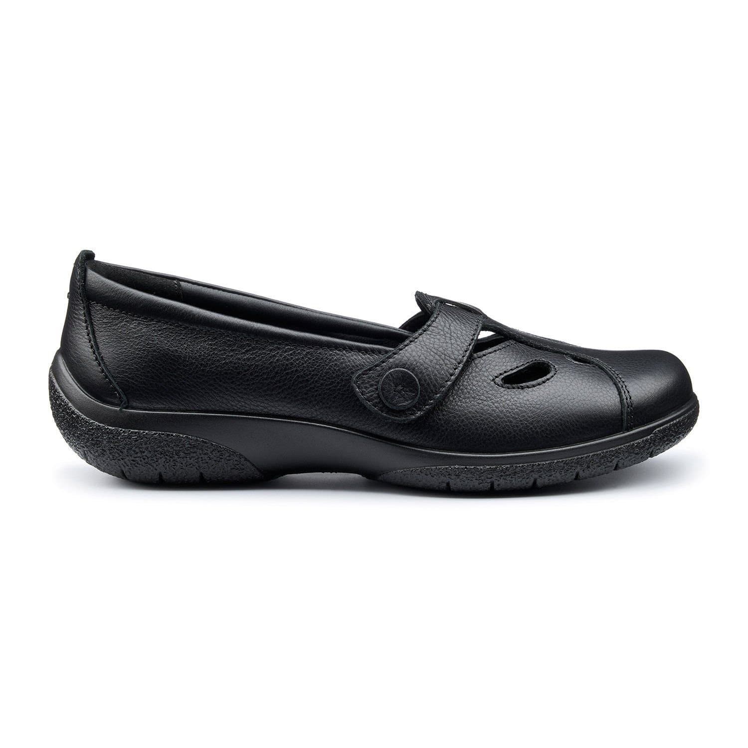 Hotter Hotter Women's 'Nirvana' T-Bar Shoes in Black