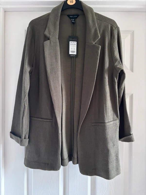 New Look New Look Khaki Blazer - size 10 - BNWT
