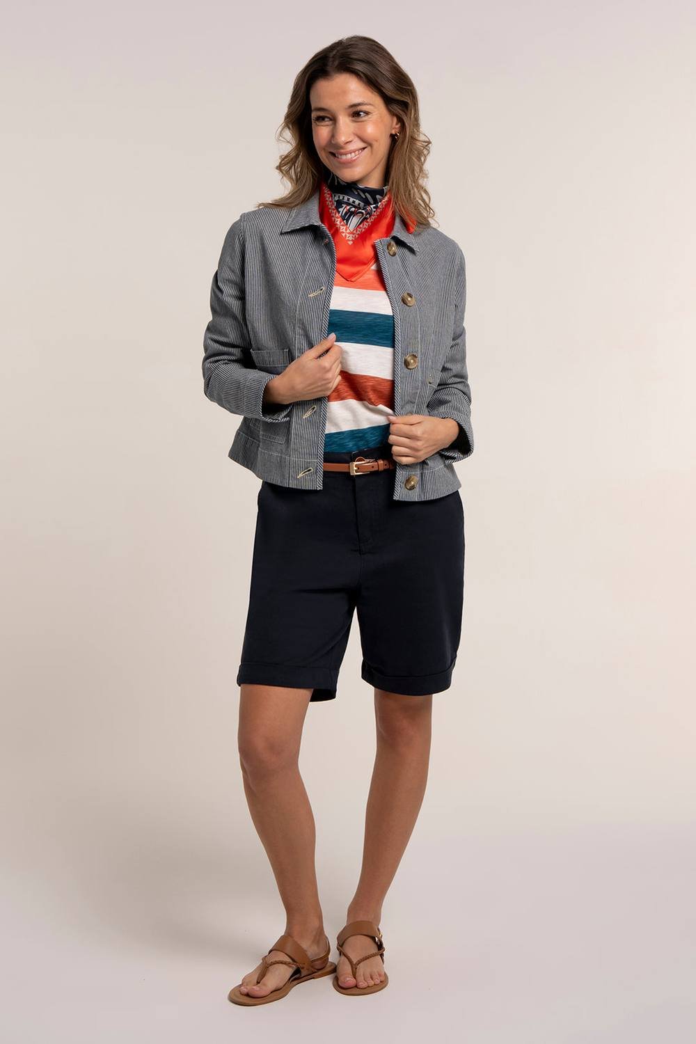 Brakeburn Brakeburn Women's ODALYS JACKET in Blue - 2