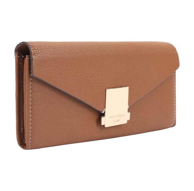 Paul Costelloe Paul Costelloe Women's Aspen Leather Purse in Tan - 2