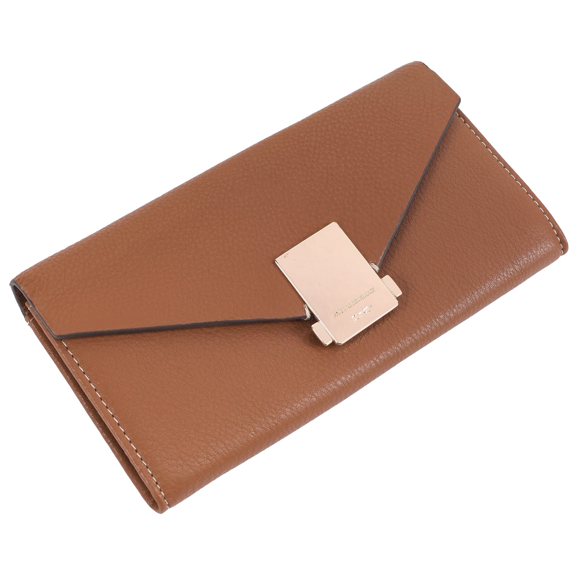 Paul Costelloe Paul Costelloe Women's Aspen Leather Purse in Tan - 4