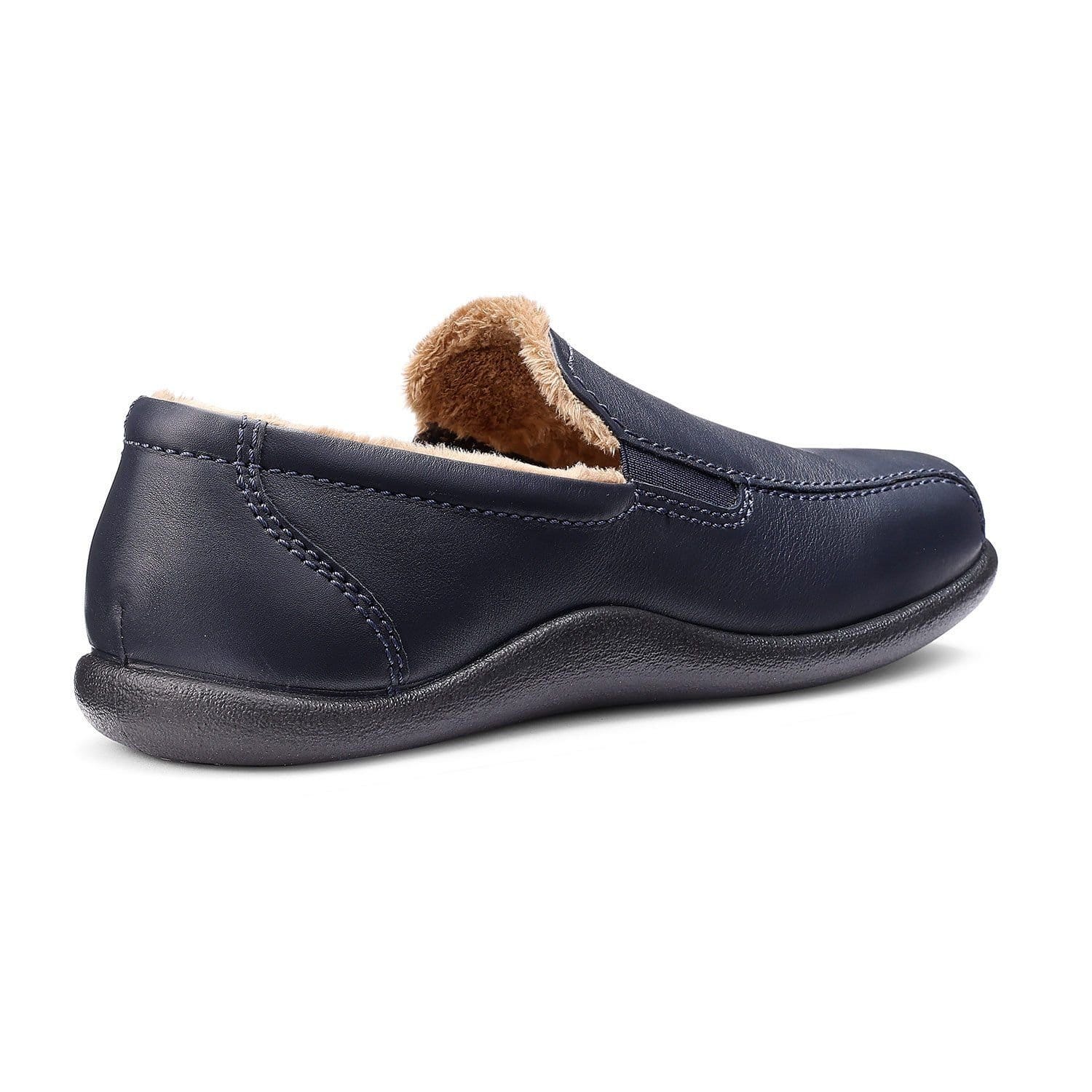 Hotter Hotter Men's 'Relax' Slippers in Dark Navy - 4
