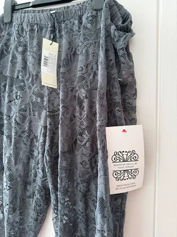 Never Fully Dressed Charcoal lace never fully dressed trousers