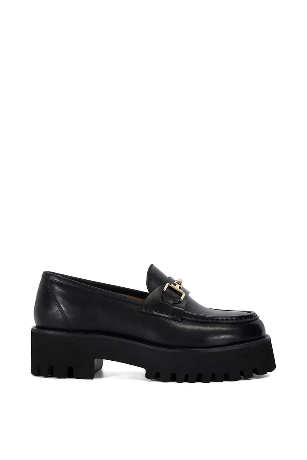 Dune London Dune London Women's 'Groundbreaking' Leather Loafers in Black