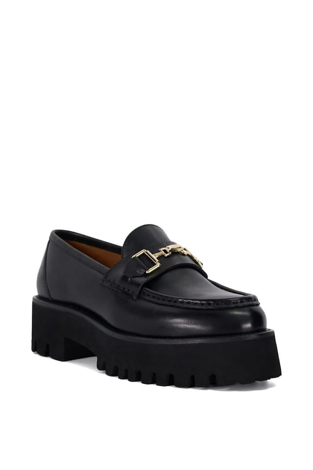 Dune London Dune London Women's 'Groundbreaking' Leather Loafers in Black - 2