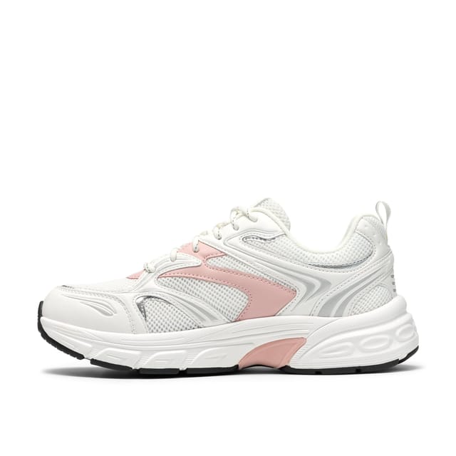 Clarks Clarks Women's Axcel Walk Light Pink Combination Trainers - 2
