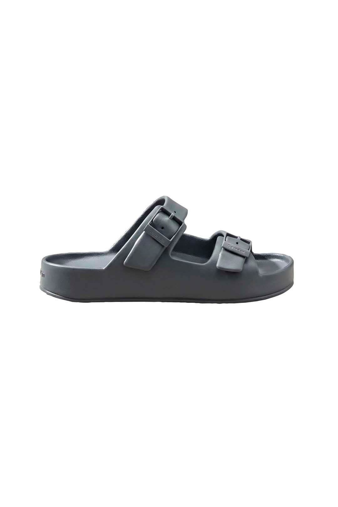 Calvin Klein Calvin Klein Grey EVA Double Bar Sandal