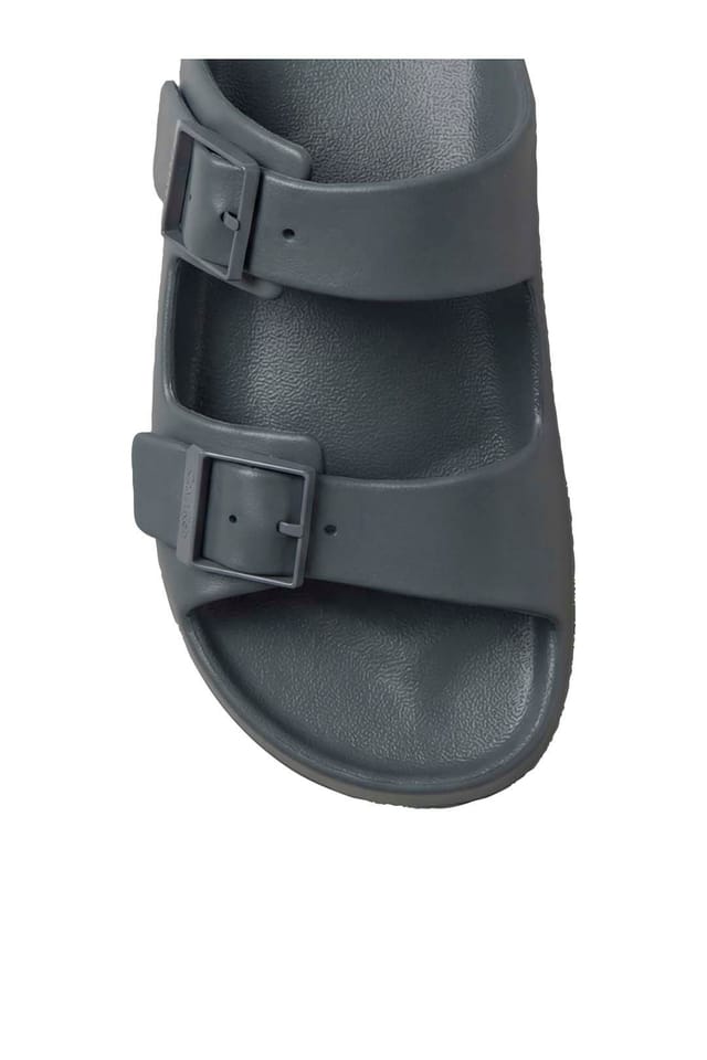 Calvin Klein Calvin Klein Men's Ergon Eva Double Bar Sandal Turbulence in Grey - 2
