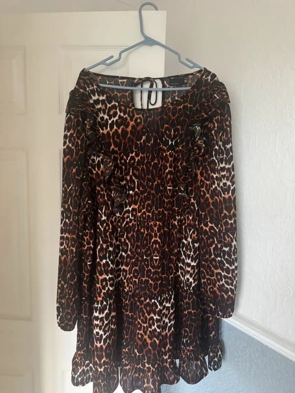 ASOS leopard print dress from asos