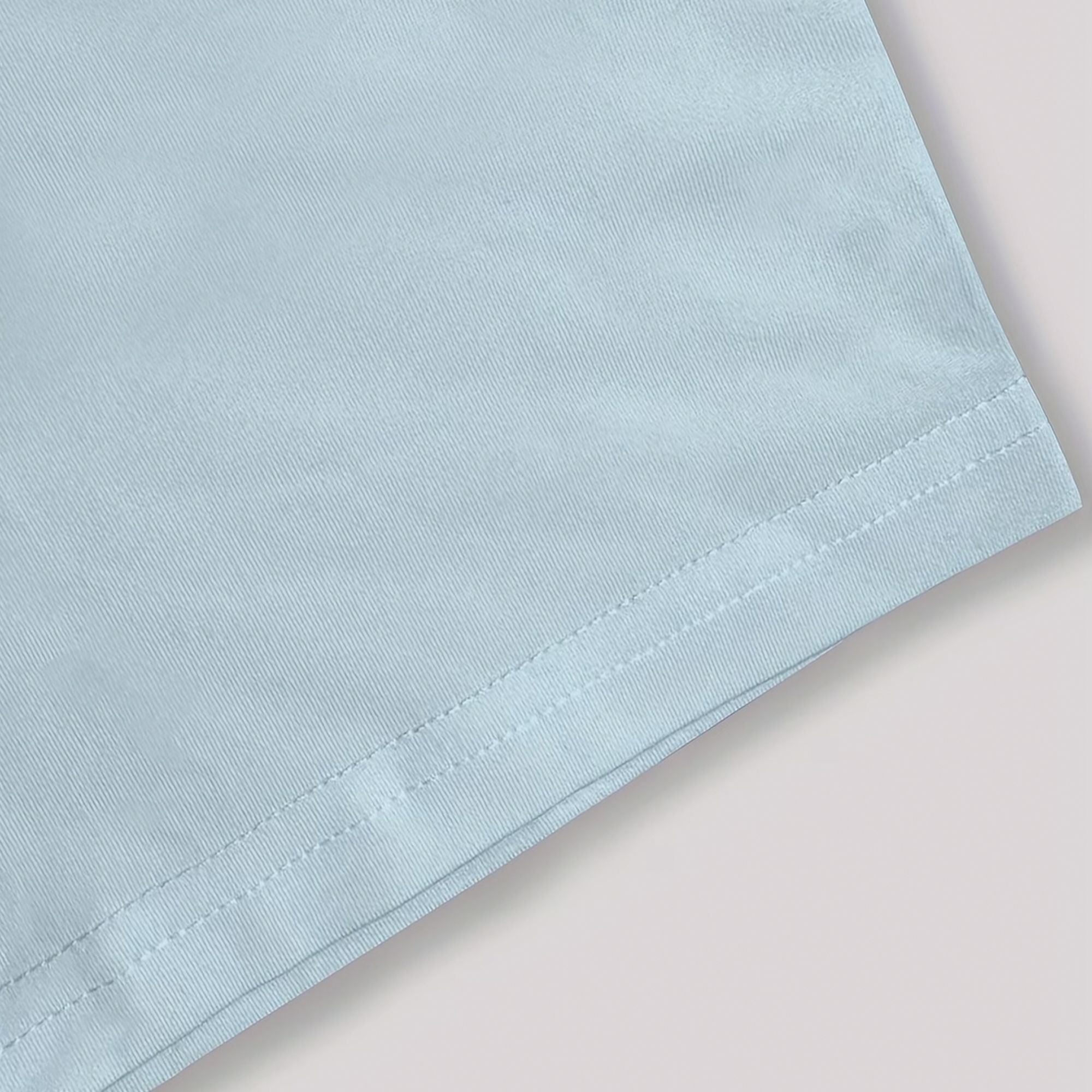 Dragodirect Dragodirect Men's Mens Y2K Print Casual Crew Neck T-Shirt in Light Blue - 4