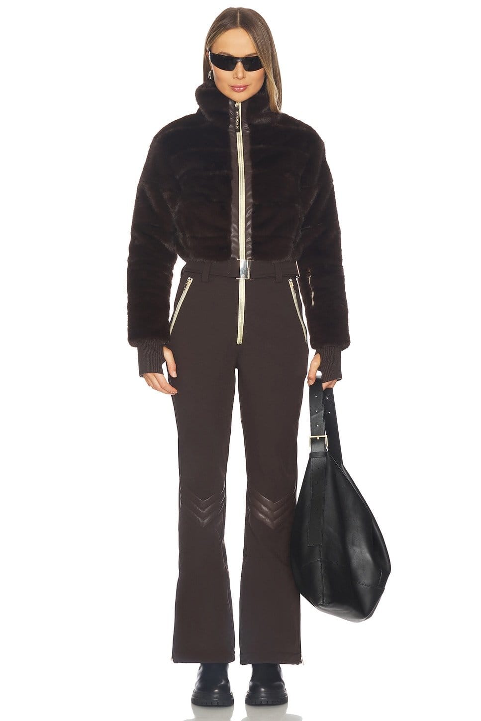 revolve Faux Fur Altitude Ski Suit - 1
