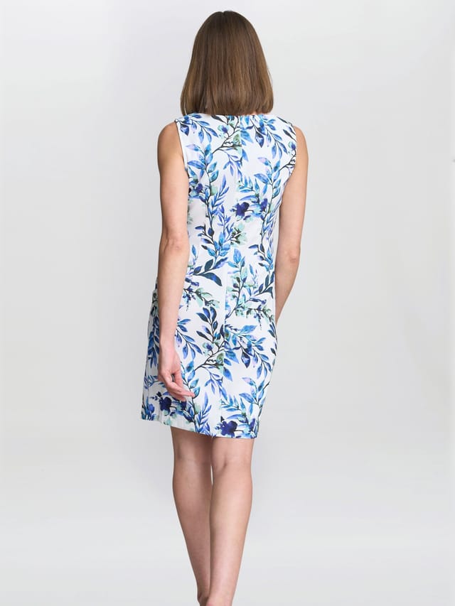 Gina Bacconi Gina Bacconi Women's Gretel Floral Shift Dress in Ivory - 2